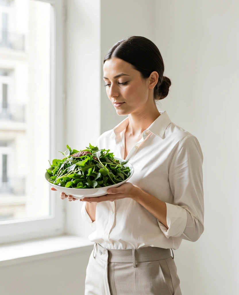 Nutritionniste dans un bureau moderne